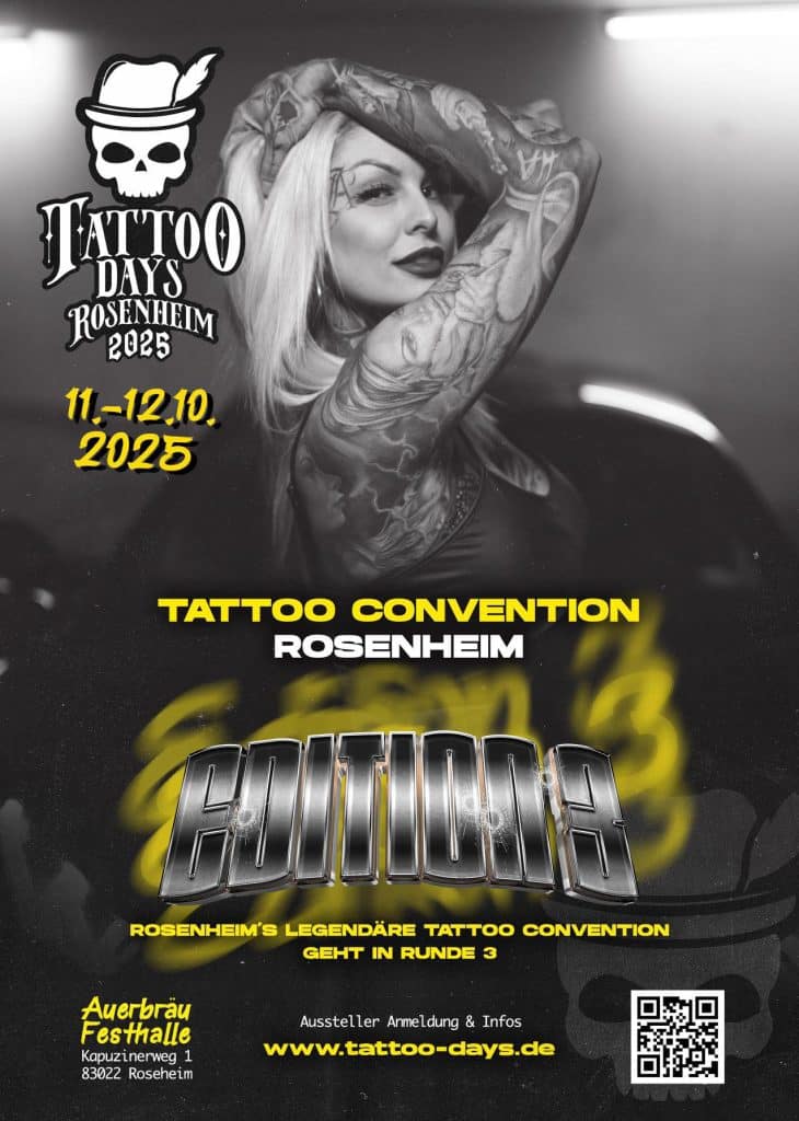 Tattoo Days 2025 in Rosenheim - 11.10. bis 12.10.25 Auerbräu Festhalle