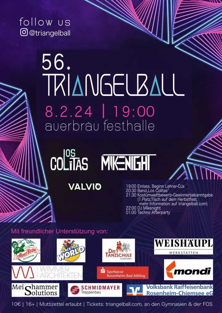 Triangel Ball 08.02.2024 - Auerbräu Festhalle