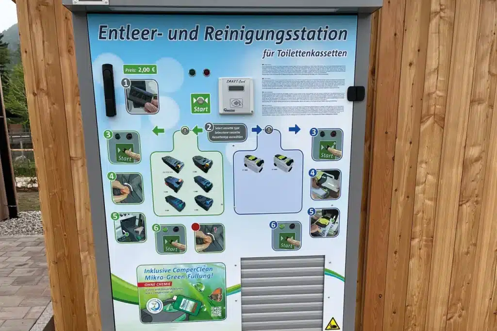 Camperclean am Alpen Camping Aschau