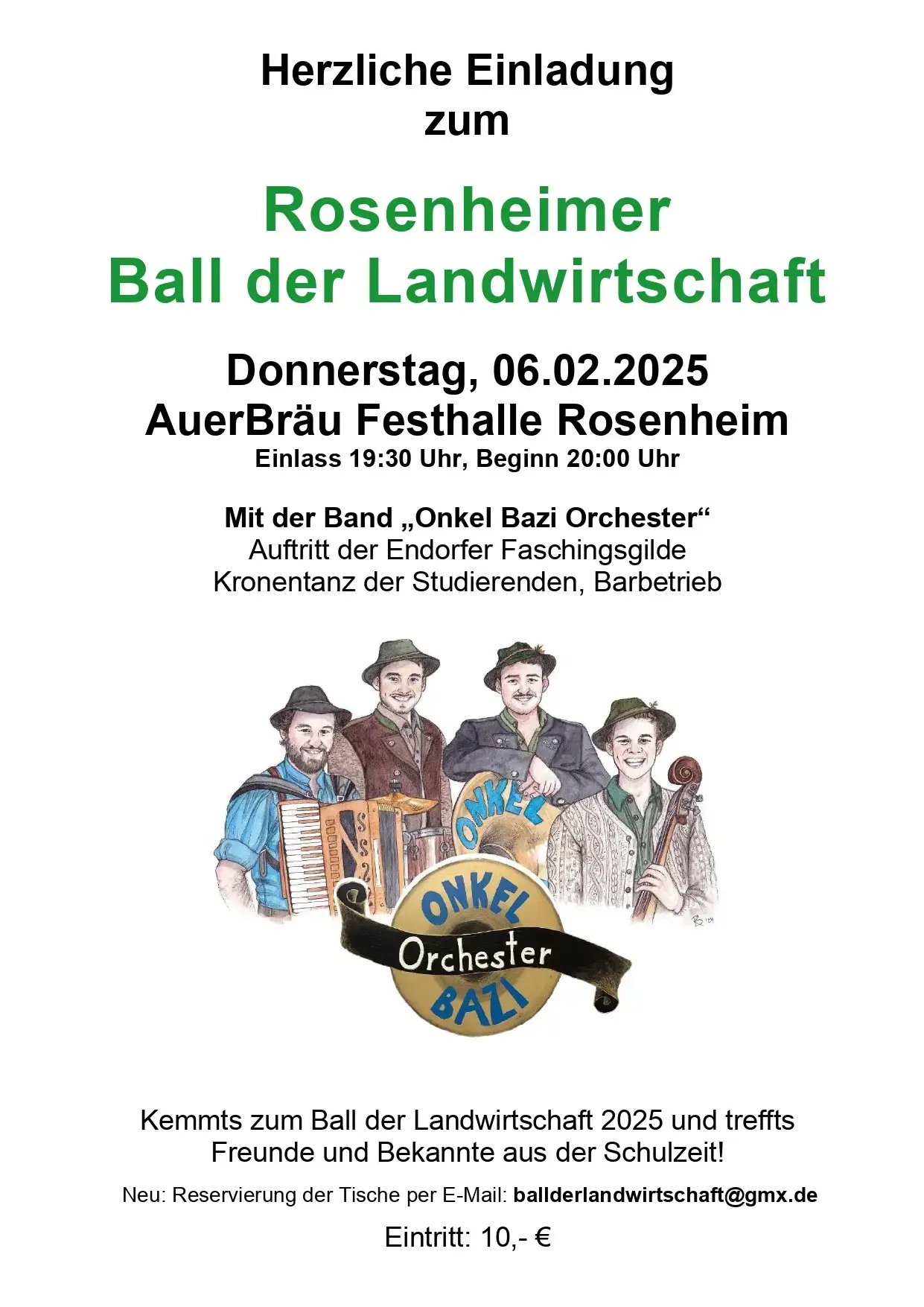 VLF Ball 2025 - Auerbräu Festhalle Rosenheim