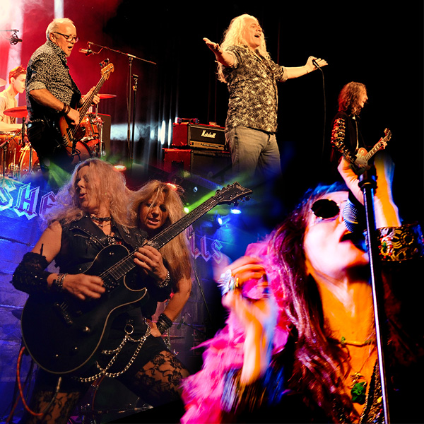 Legends of Rock mit Led Zeppelin (by Letz Zep), AC/DC (by She’s got Balls) und Janis Joplin (by Kozmic Blue)