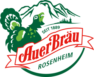 Auerbräu Brauerei - Rosenheim - Logo Transparent - Bierlieferant fürs Herbstfest & Starkbierfest