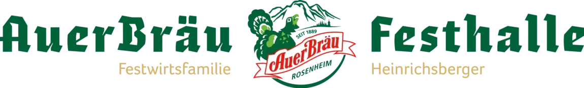 Logo des Veranstaltungsortes des Rosenheimer Herbstfestes, Auerbräu-Festhalle