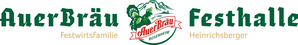 Logo des Veranstaltungsortes des Rosenheimer Herbstfestes, Auerbräu-Festhalle