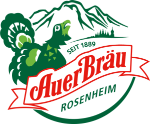 Auerbräu Brauerei - Rosenheim - Logo Transparent - Bierlieferant fürs Herbstfest & Starkbierfest